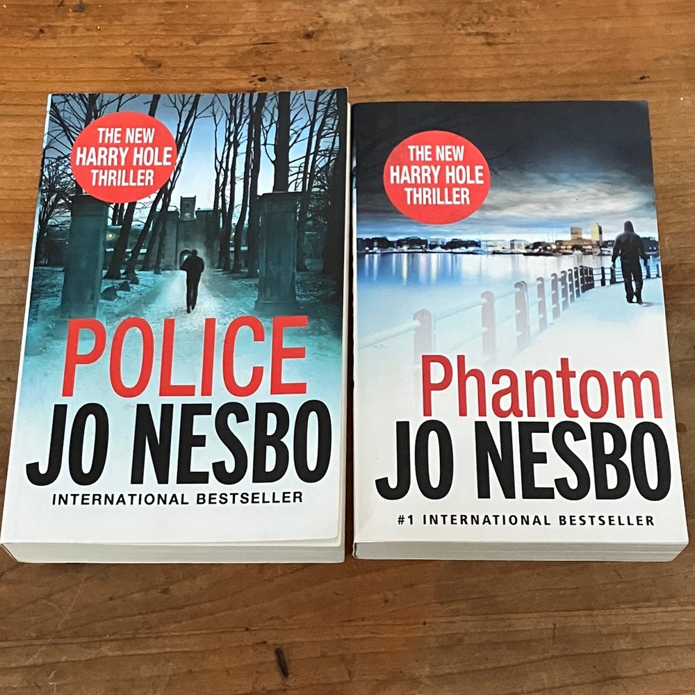 Jo Nesbo Thriller softcover Book Set including Police and Phantom